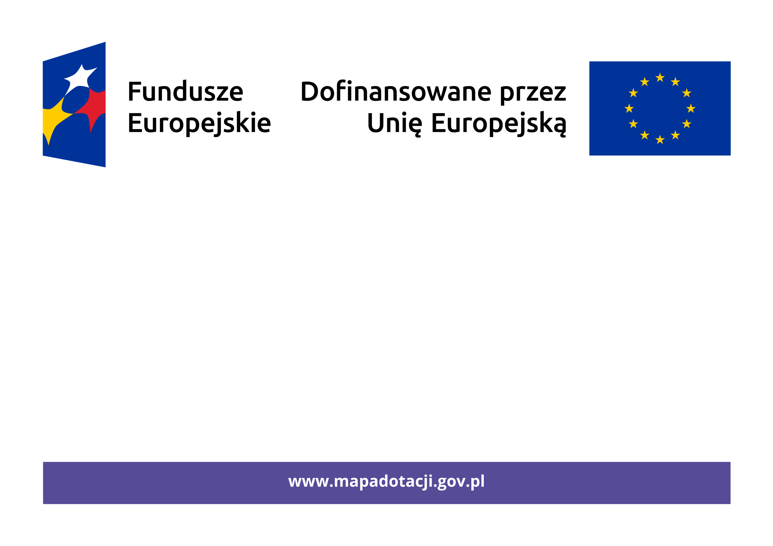 Fundusze Europejskie. Dofinansowane przez Unię Europejską.